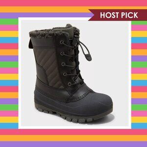 All In Motion Kids' Skylar Winter Boots - Black (1) - NWT